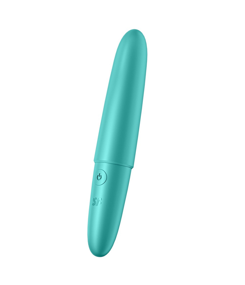 Vibromasseur turquoise USB Ultra Power Bullet 6 Satisfyer - CC597741